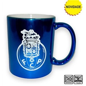 Caneca FC Porto cor metálica