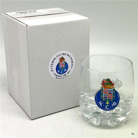 Cálice Whisky FC Porto Vidro