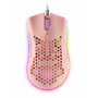 Mars Gaming MMEXP, ultraleve RGB Gaming Mouse Rosa