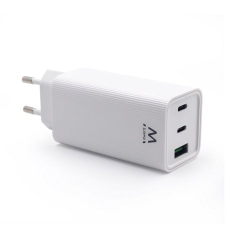 Carregador de carga rápida EWENT 65w usb-c e usb-a