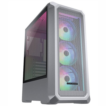 Gabinete Cougar Archon 2 Mesh RGB branco para torre média