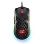 Mouse ultraleve Mars Gaming MMAX 12400DPI preto