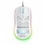 Rato Mars Gaming MMAXW branco 12400 dpi ultraleve