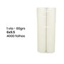 Papel de Computador 6x9,5/60g - 1 Via Branco - 4000 Folhas