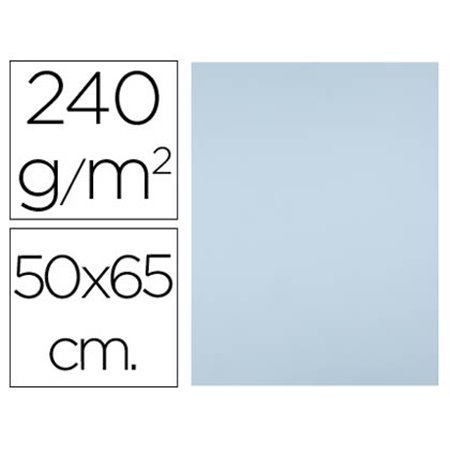 Cartolina 50X65 Cm 240 Gr Azul Celeste