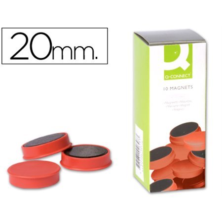 Iman de Sinalizacao Q-Connect 2Cm Vermelho