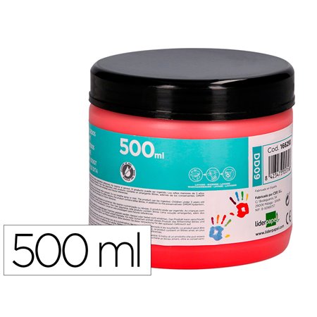 Pintura A Dedos Frasco de 500 Ml Vermelho