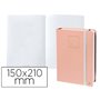 Caderno Quo Vadis Life Journal Infinite Dots Pontos 15X21 Cm 224 Folhas Capa Rosa