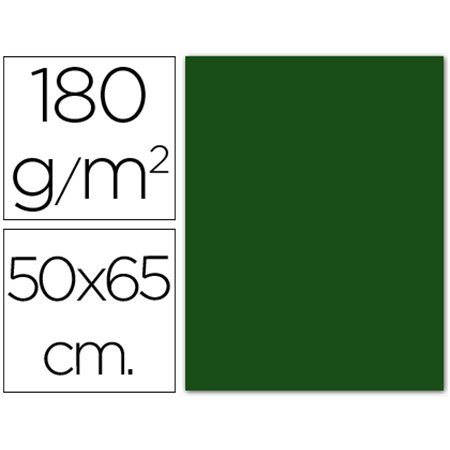 Cartolina Guarro 50X65 Cm 185 Gr Verde Escuro