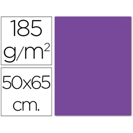 Cartolina Guarro 50X65 Cm 185 Gr Violeta