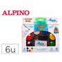 Paleta Maquilhagem Alpino Aguarelavel Pro 6 Cores Sortidas