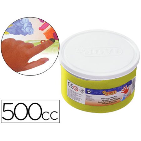 Pintura A Dedos Jovi 500 Ml Amarelo