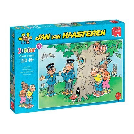 Puzle Goula Jumbo Jan Van Haasteren Escondite Y Busqueda 150 Piezas