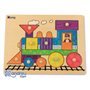 Puzzle Andreutoys Madeira Comboio 10 Peças