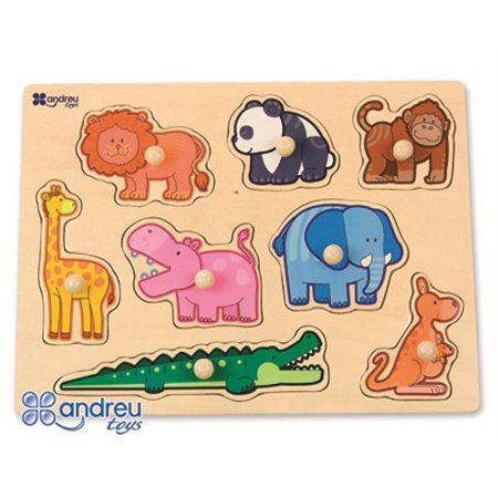 Puzzle Andreutoys Madeira Selva 8 Peças