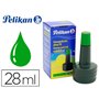 Tinta Para Carimbos Pelikan 4K Frascos 28 Ml Verde