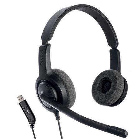 Headset USB28 Duo NC com Fio - Axtel