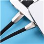 Cabo de Dados e Carregamento USB para Micro USB, Hoco X4 - Preto