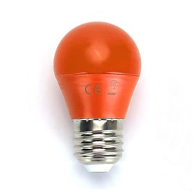 Lâmpada E27 4W 30W 230V Led Laranja