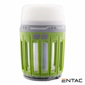 Mosquiteiro Elétrico Portátil C/ Lâmpada Entac