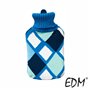 Botija De Água Quente C/ Padrão Azul 2L Edm
