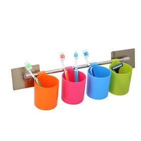 Conjunto De Copos Porta Escovas De Dentes