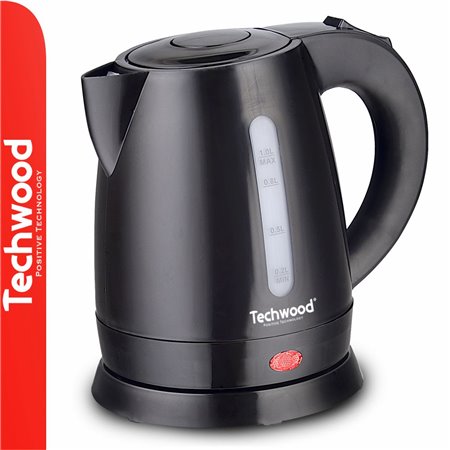 Fervedor De Água Elétrico Preto 1600W 1L Techwood