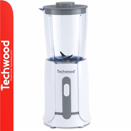 Liquidificador 300W 0.5L C/ Copo Branco Techwood