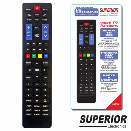 Telecomando Universal Lcd/Led Samsung / Lg Smart Tv