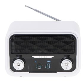 Rádio Bluetooth V4.0 Fm/Aux/Sd/Usb Adler