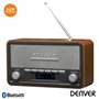 Rádio Am/Fm/Bluetooth/ Mp3/Aux Vintage Denver