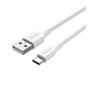 Cabo USB 2.0 Tipo-C Vention CTHWG/ USB Tipo-C Macho - USB Macho/ Até 60W/ 480Mbps/ 1.5m/ Branco