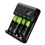 Carregador Pilhas Aa/Aaa C/ 2X Aa / 2X Aaa 800Mah Green Cell