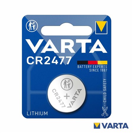 Pilha Lítio Botão Cr2477 3V Blister Varta