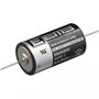 Pilha Li-Socl2 Lr14/C Er26500 Terminais C/ Fios 3.6V 9000Ma