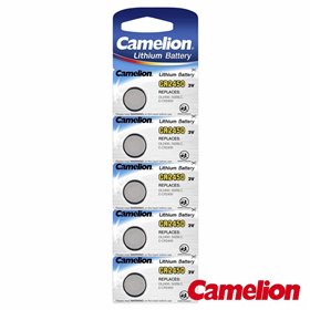 Pilha Lítio Botão Cr2450 3V 550Ma 5X Blister Camelion