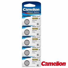 Pilha Lithium Botão Cr1632 3V 120Ma 5X Blister Camelion