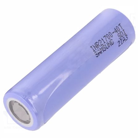 Bateria Lítio 21700 3.7V 4000Ma 35A Samsung