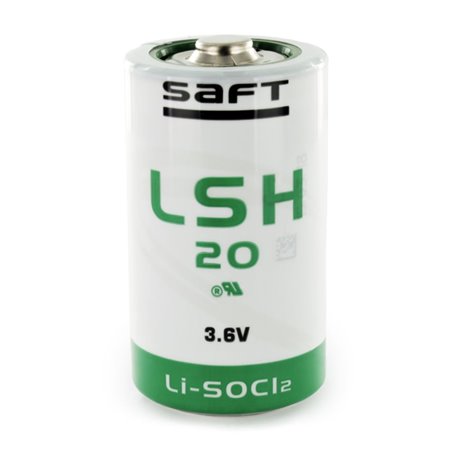 Pilha Lítio H20 3.6V 13000Mah Saft