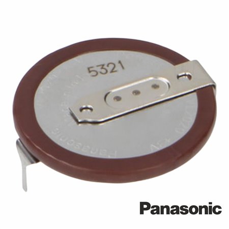 Pilha Lítio Botão Vl2020 3V 20Mah Panasonic