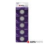 Pilha Lithium Botão Cr2032 3V 5X Blister Agfaphoto