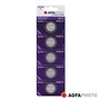 Pilha Lithium Botão Cr2025 3V 5X Blister Agfaphoto