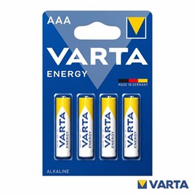 Pilha Alcalina Lr03/Aaa 1.5V 4X Blister Varta