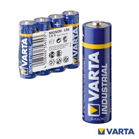Pilha Alcalina Lr6/Aa 1.5V 4X Industrial Varta