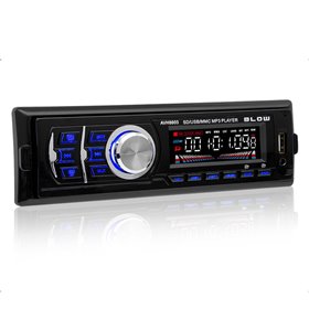 Auto-Rádio Fm Mp3 50Wx4 C/ Mmc/Sd/Usb/Aux/Rds