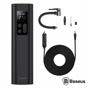 Compressor De Ar Portátil C/ Manómetro Digital Baseus