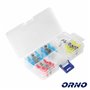 Conjunto 100 Uniões Termoretractil Com Solda 1.5-4.0Mm2 Orno