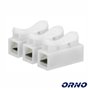 Ligador De Pressão 3 Condutores 2.5Mm² 10Pcs Orno