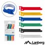 Conjunto 12 Fitas Velcro Multicores P/ Organização Lanberg