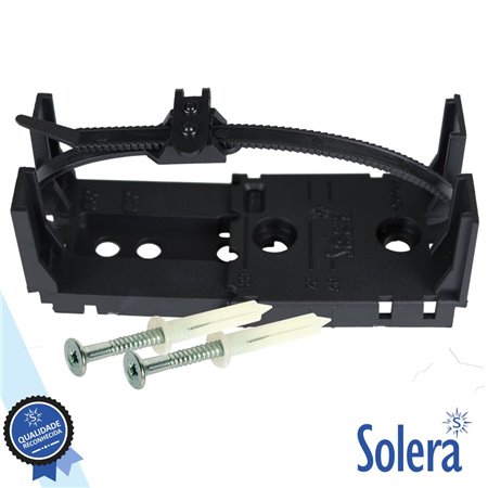 Braçadeira De Parede C/ 2 Parafusos 3 Medidas 10X Solera